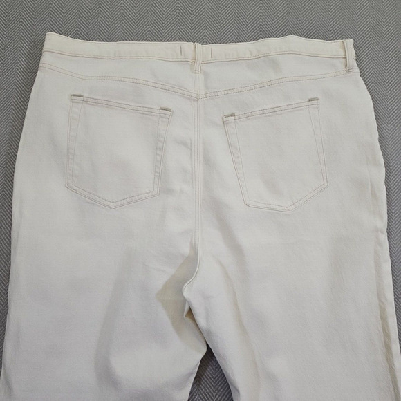 Abercrombie & Fitch Jeans Women's 37 x 28 The Ankle Straight Ultra High Rise - Picture 12 of 16